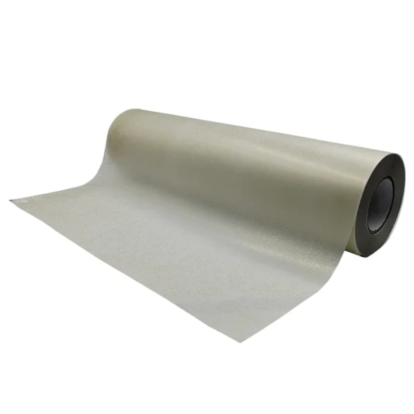 Gold Glitter DTF Film Vivid Color and Popular 30cm 60cm DTF Glitter Film Roll  Film For Clothing Textile