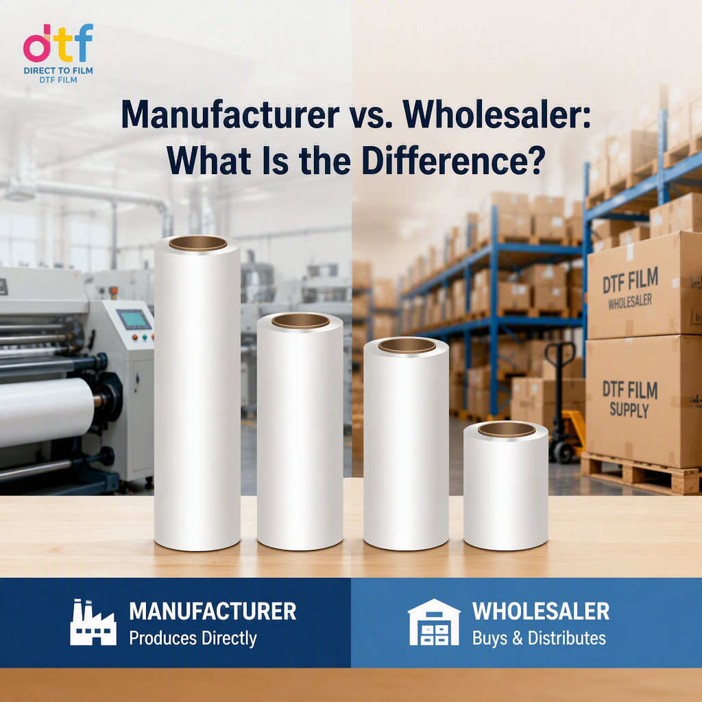 DTF Film Manufacturer vs. Wholesaler: Which Is Better for Bu - 2